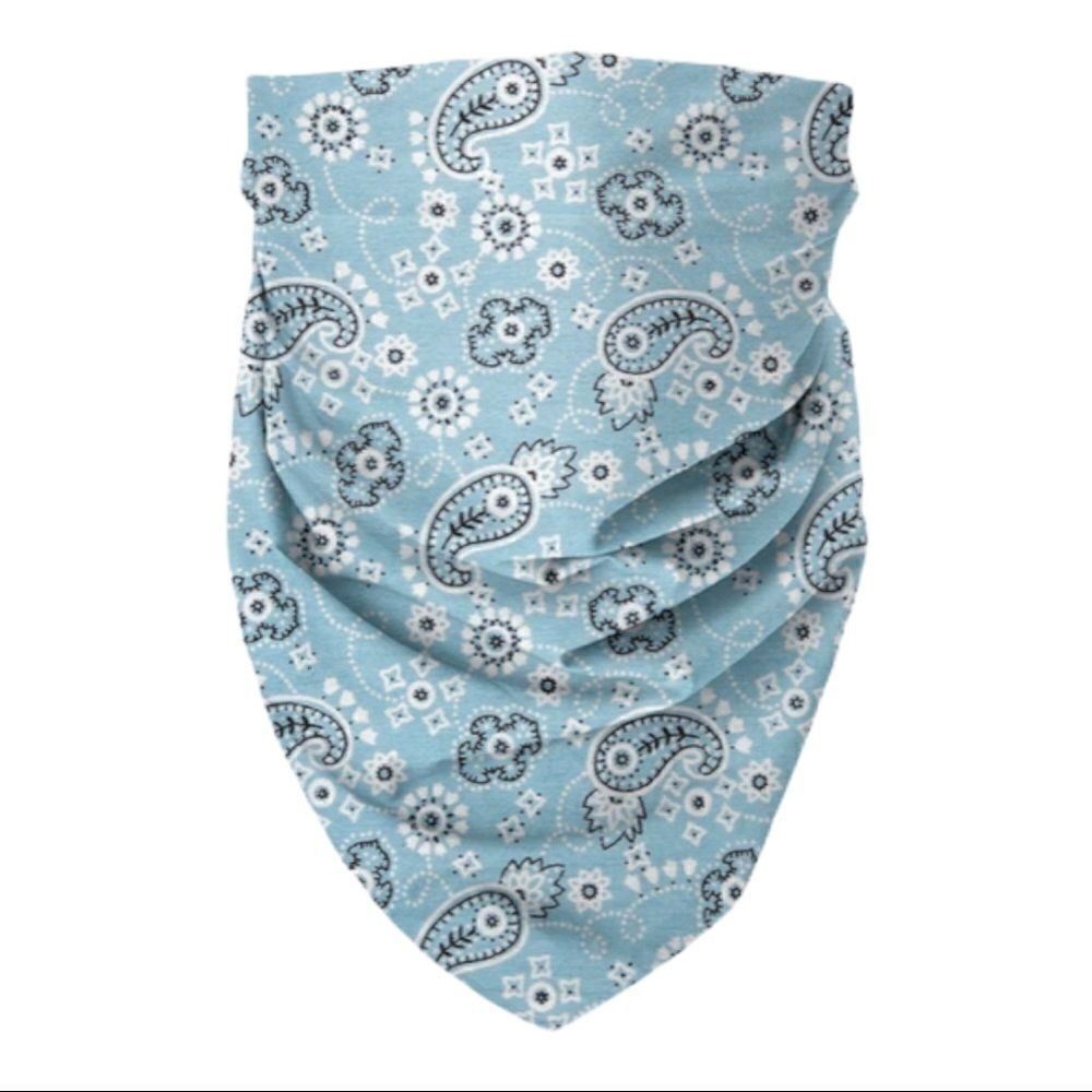 Perry Ellis Portfolio Mens Assorted 3 Pack of Red Blue & Light Blue Bandanas New - Picture 6 of 6